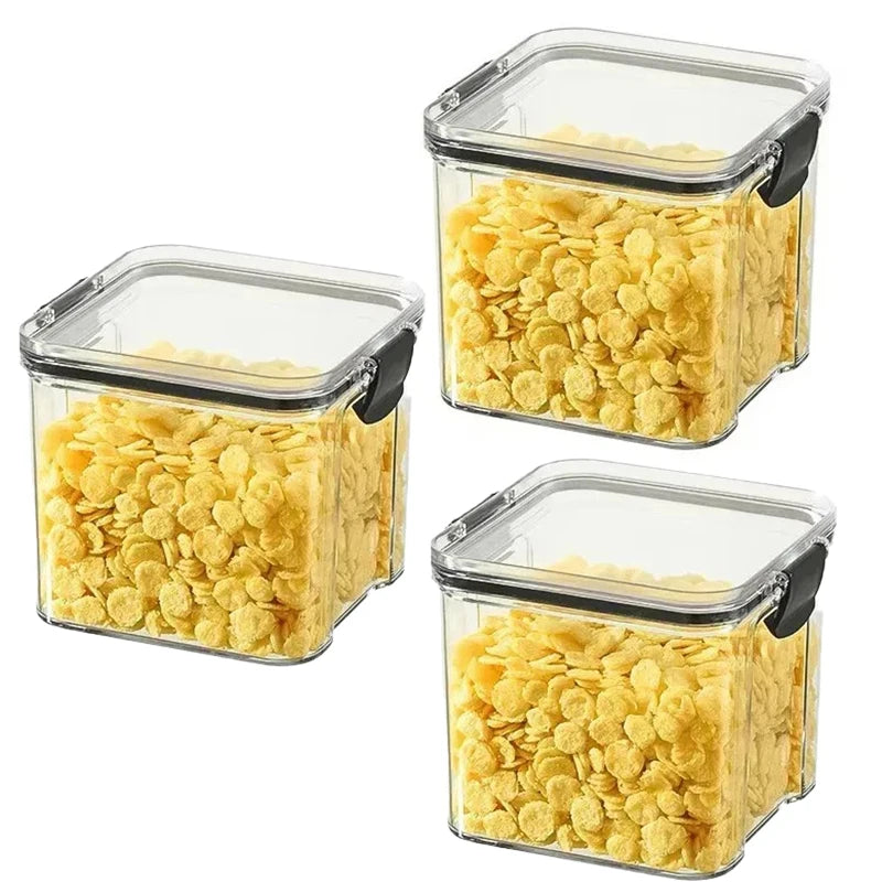 Bocaux Hermétiques Cuisine – Contenants de Stockage Alimentaire (460ml à 1800ml)