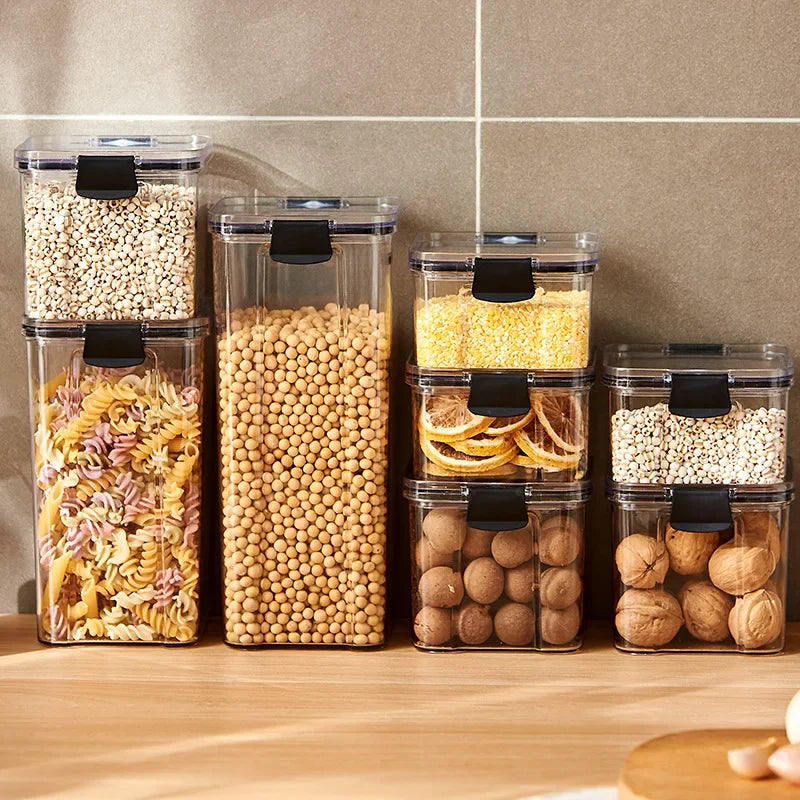 Bocaux Hermétiques Cuisine – Contenants de Stockage Alimentaire (460ml à 1800ml)