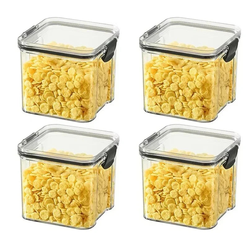 Bocaux Hermétiques Cuisine – Contenants de Stockage Alimentaire (460ml à 1800ml)