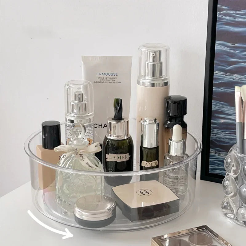 Organiseur Rotatif Transparent – Épices & Condiments